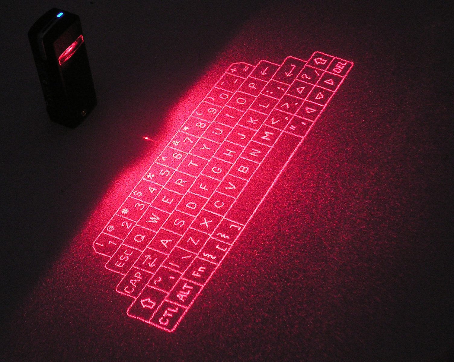 лазерной клавиатурой нового поколения  Laser Virtual Keyboard 