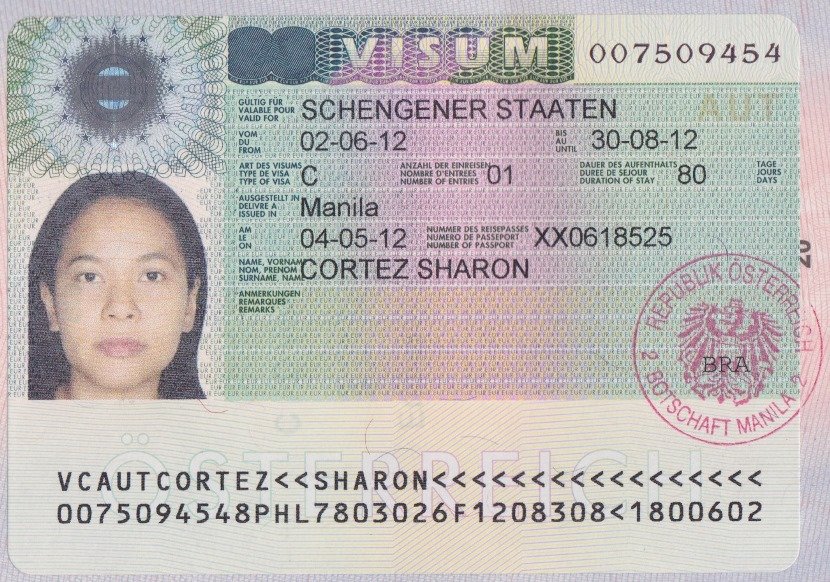  как читать шенгенскую визу