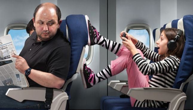 Путешествие с детьми на самолете