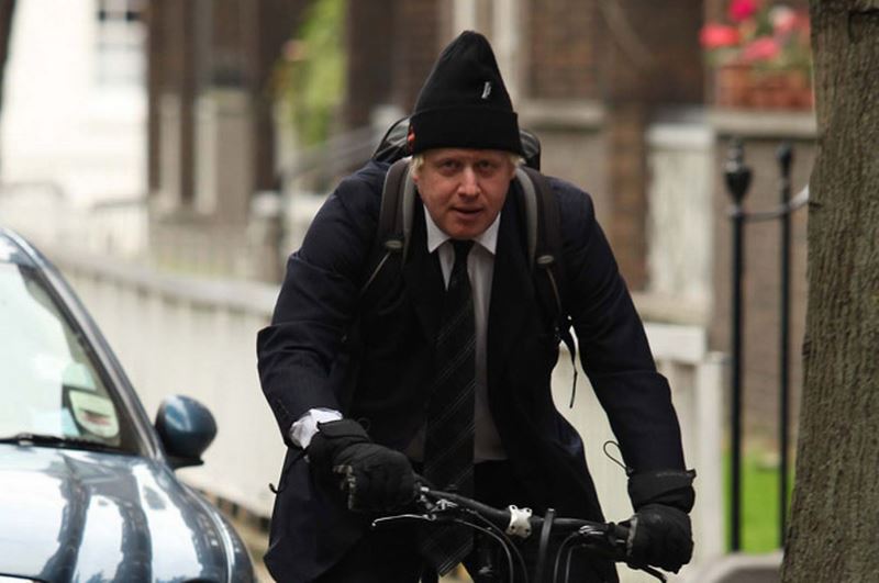 мэр лондона на велосипеде