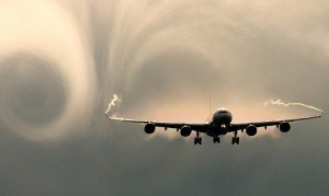 турбулентность в самолете