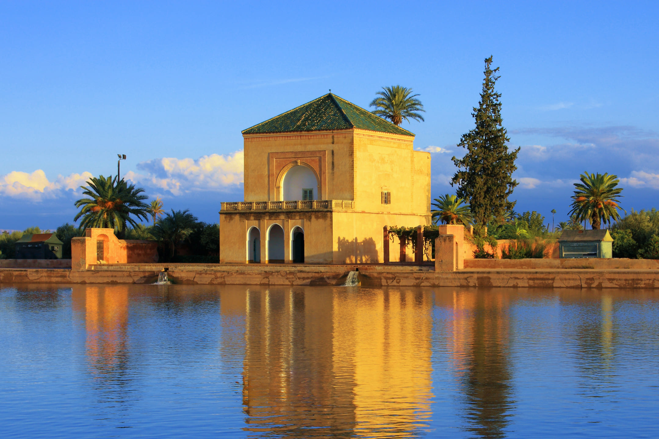 Сады Менара в Марокко
